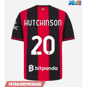 Lacne Muži Futbalové dres AC Milan Omari Hutchinson #20 2026-27 Krátky Rukáv - Domáci